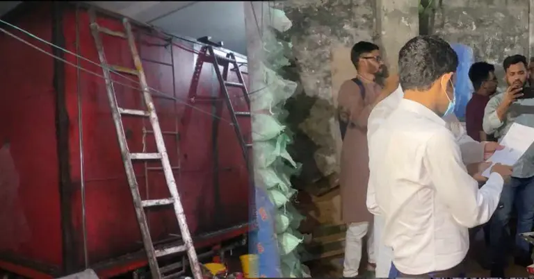 আবাসিক ভবনে ভ্রাম্যমাণ আদালতের অভিযান